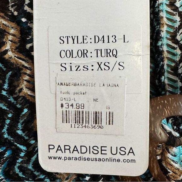 Slither Away Multi Color Cover Up EUC SZ XS/S - Picture 6 of 9